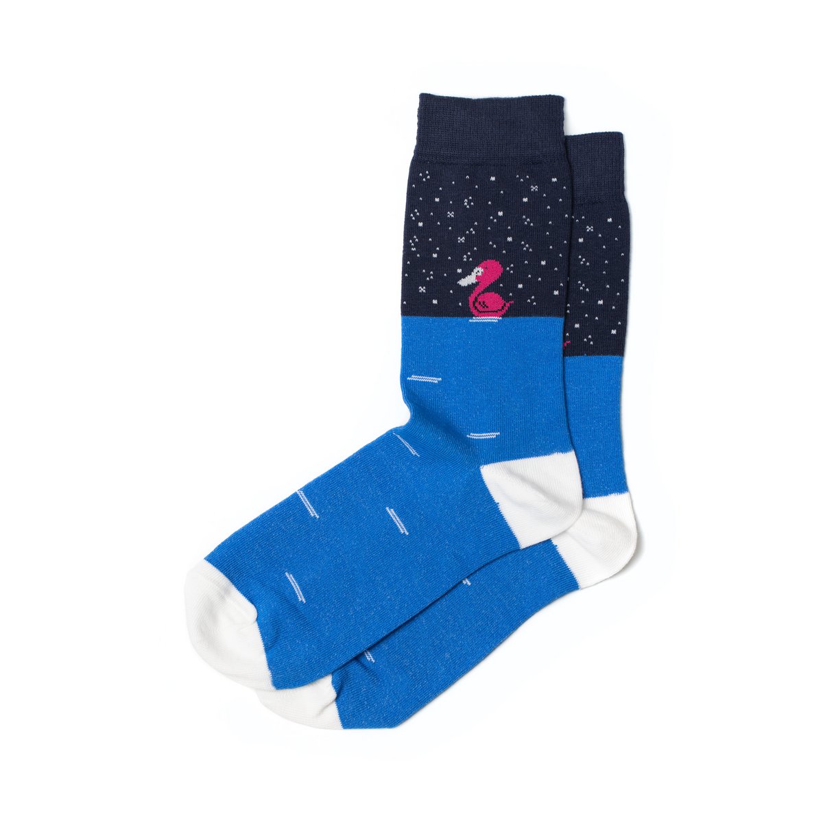 Pelicans Dark Blue Socks | GOTS Organic cotton| MIL