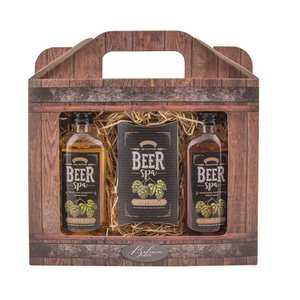 Gift set Beer Spa 2 X 100 ml and bath salts