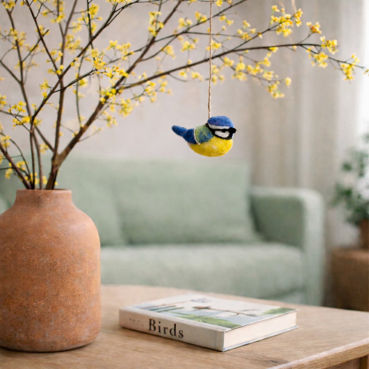 Bird Blue Tit (Pimpelmees)