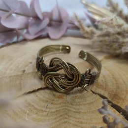 Valencia Bangle Gold (adjustable size)