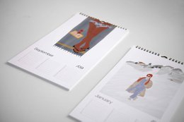 LUKSURØS & ORIGINAL FØDSELSDAGSKALENDER. Studie KATHAN