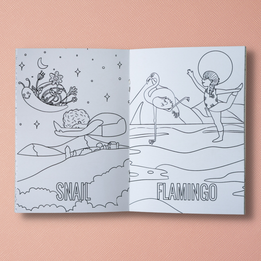 Libro para colorear para niños - Regalo de Navidad