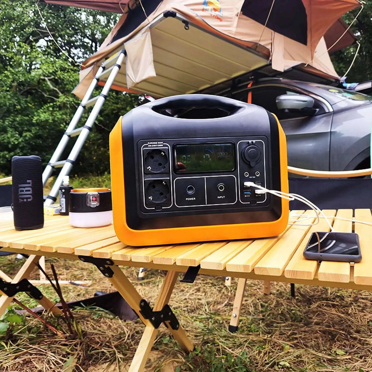 Kit Batteria Nomade da 1200WH + 2 Pannelli Solari da 110W