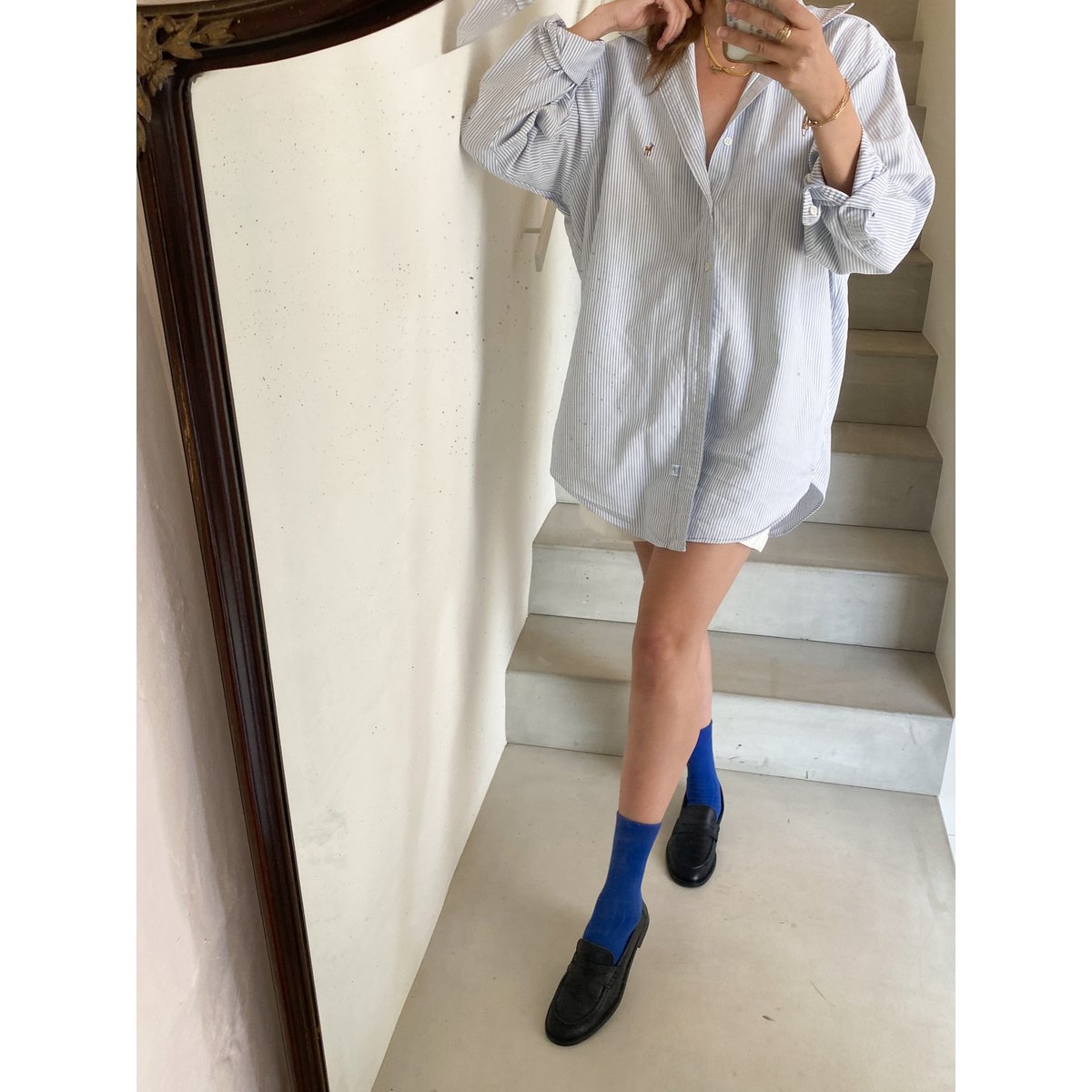 Klein Blue Canale Socks