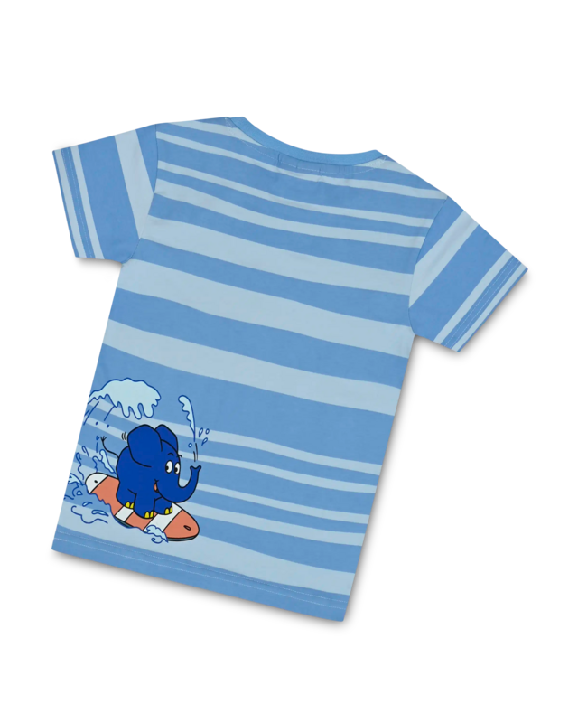 koaa – Die Maus "Surfer" – T-shirt blå