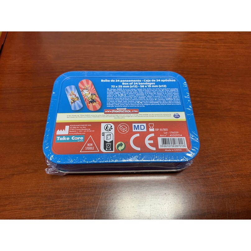 PAW PATROL METALLBOX 24 VERBINDUNGEN