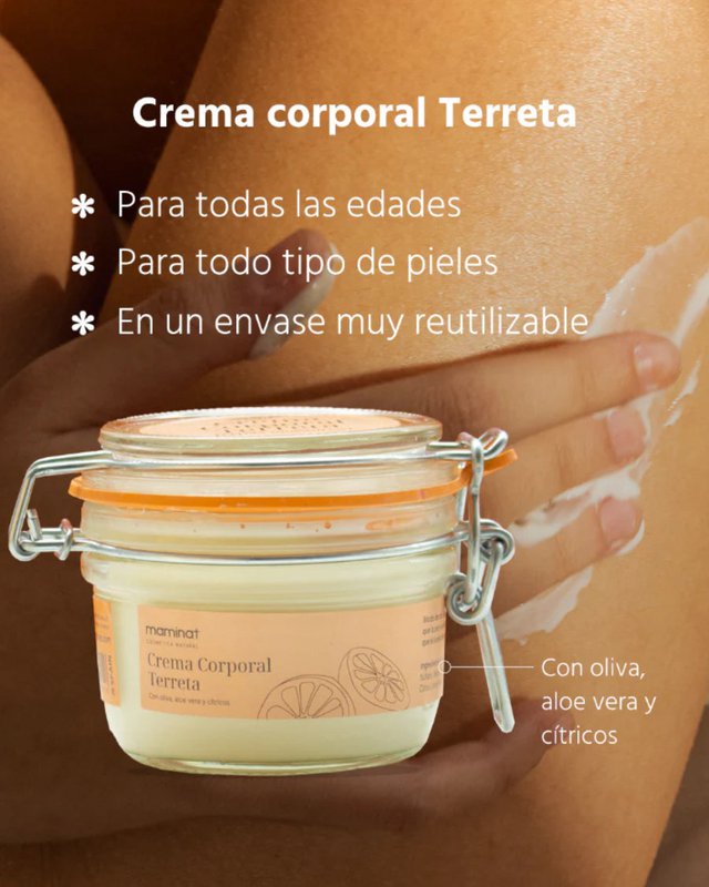 Body krem ​​nawilżający tereta 120 ml - z aloesem i cytrusem