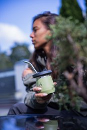 Yerba Mate Set Termolid DualFlow Pro - Forest Green | Un Mate®