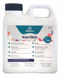 Karrikin - Bambusextrakt, a rediscovered natural material for regenerative agriculture. Available in 1 liter, 5 liter, and 10 liter sizes.