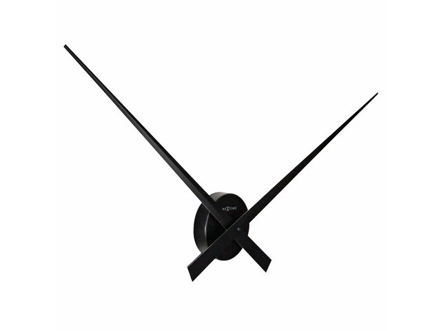 Wanduhr NeXtime Zeiger 85 cm schwarz