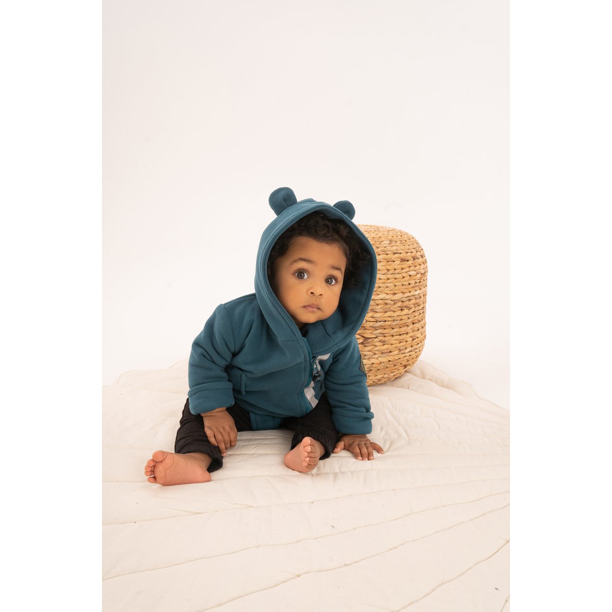 Giacca di cotone per bambini blu