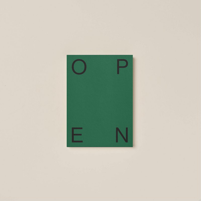 Carnet Ouvert A5 - Vierge