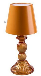 LAMP SHADE LED 1PC ORANGE