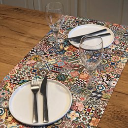 Tiles Table Runner