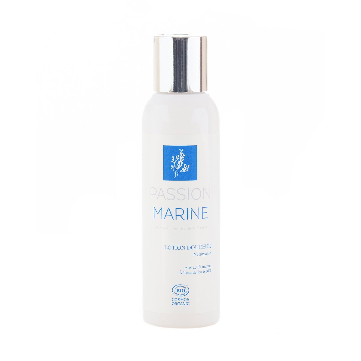 GLÆDELIG RENSENDE LOTION MED MARINE AKTIVE INGREDIENSER OG ROSENVAND 125ML