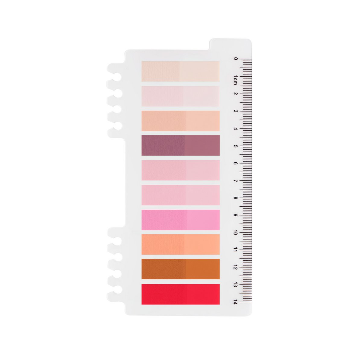 Light Rose | Ordinate 200 pieces of adhesive strips | Transparent Sticky Notes | sticky notes | Index Tabs sticky notes | Writeable sticky markers pastel | stationary supplies | Books accessories
