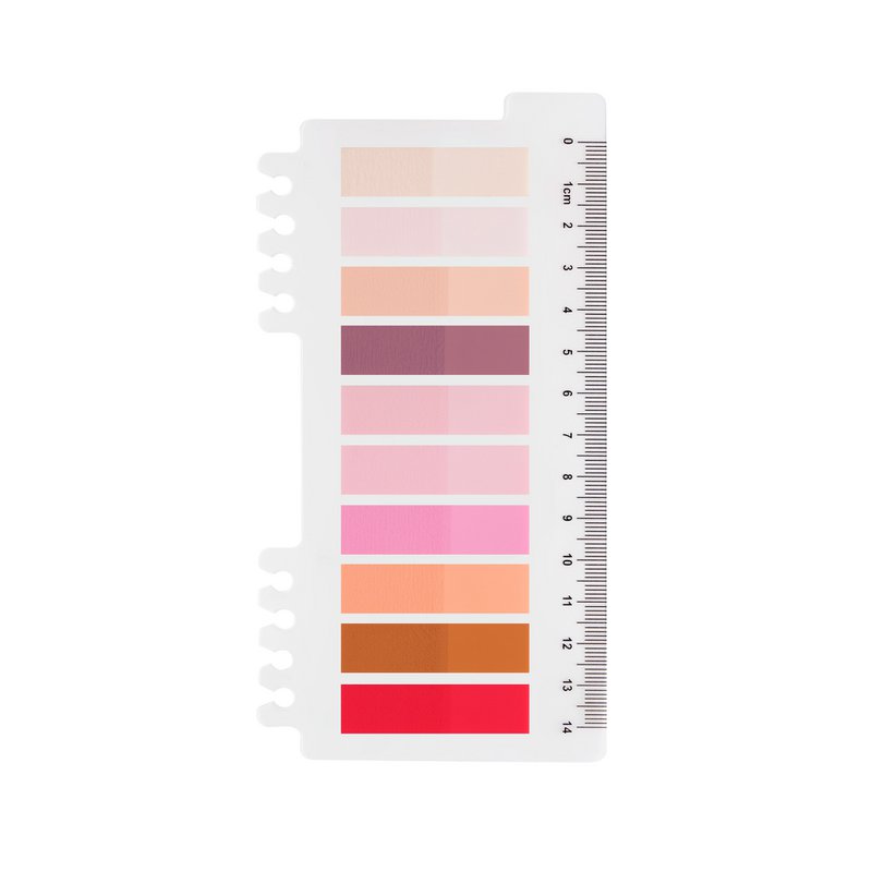 Light Rose | Ordinate 200 pieces of adhesive strips | Transparent Sticky Notes | sticky notes | Index Tabs sticky notes | Writeable sticky markers pastel | stationary supplies | Books accessories