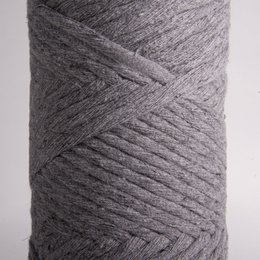 Sensy Premium 3 mm - cordoncino macramè a filo singolo in cotone riciclato al 100%.
