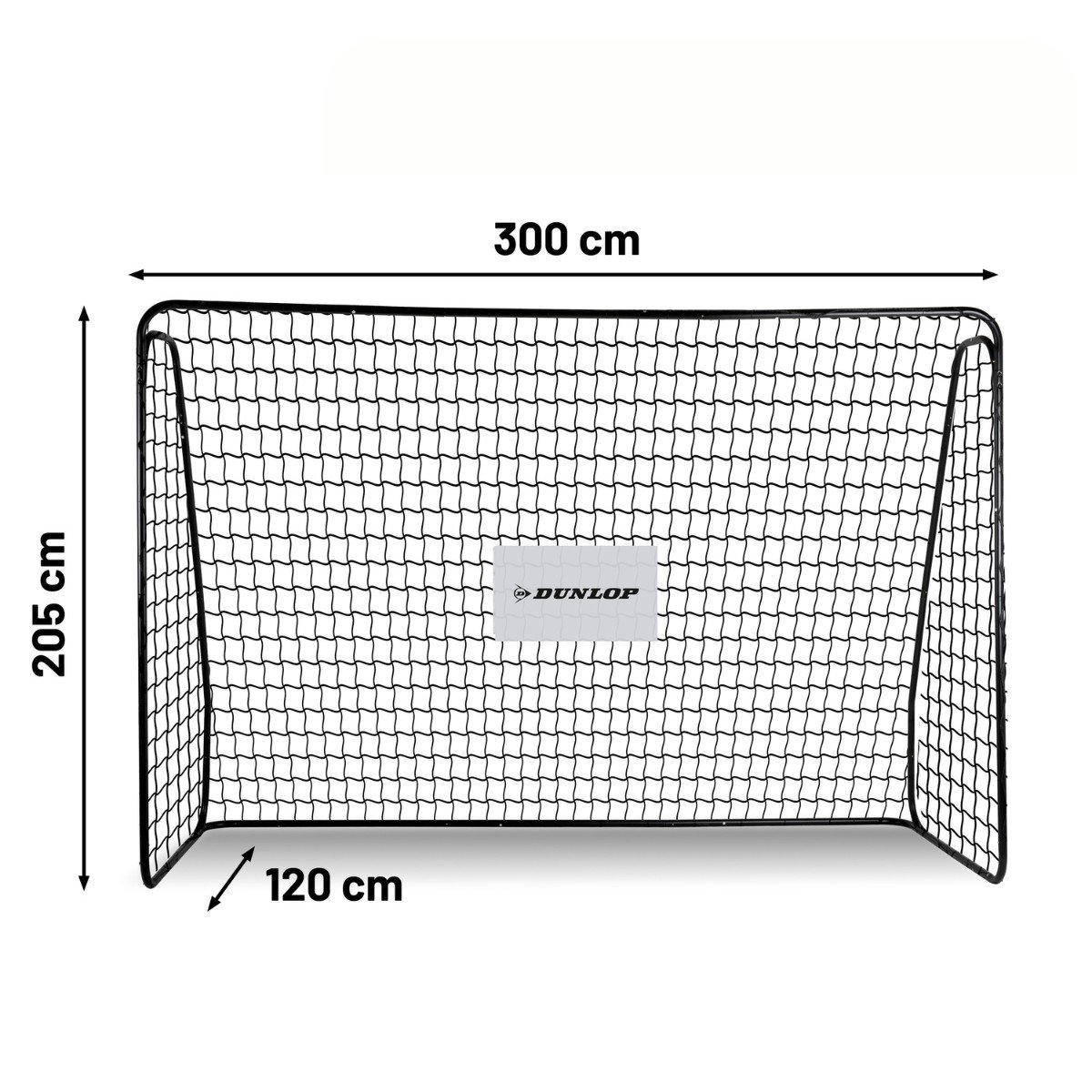 Football Goal Black