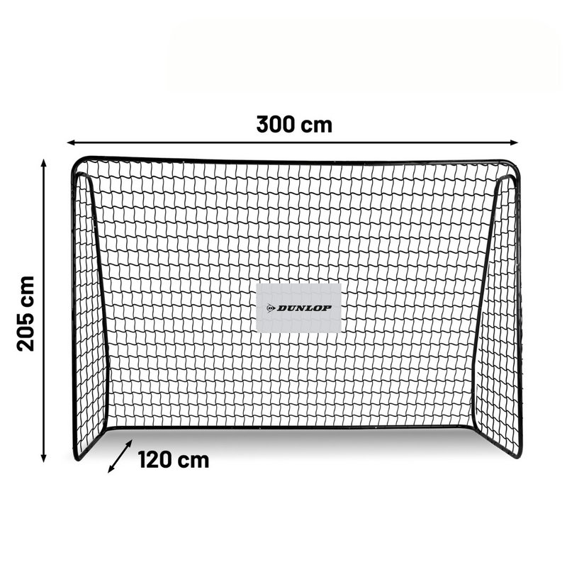 Football Goal Black