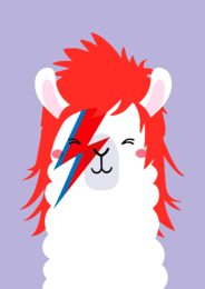 David Bowie Lama