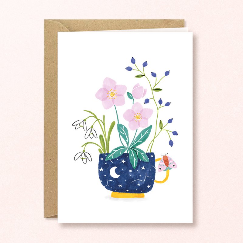 Greeting card | Cup of Winter