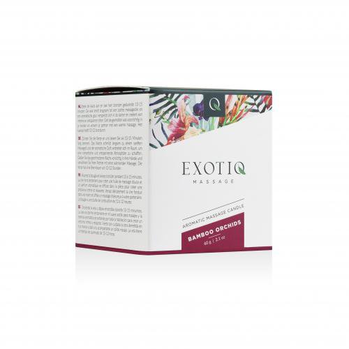 Exotiq - Świeca do Masażu Bambusowe Orchidee - 60g