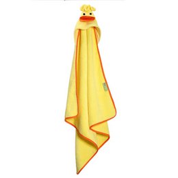 Zoocchini baby hættehåndklæde - Puddles the Duck