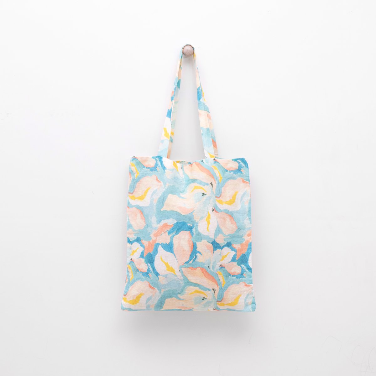 Pastel iris linned taske