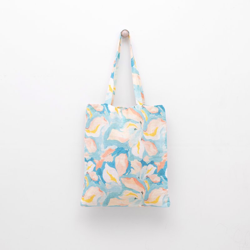 Pastel iris linned taske