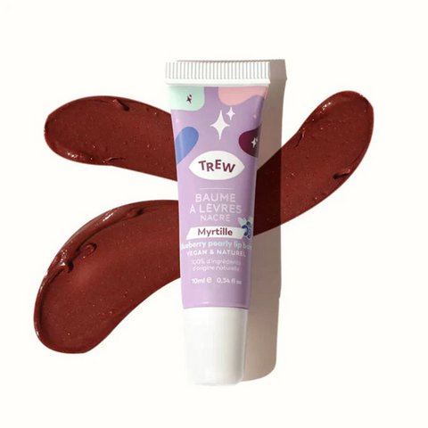 Getönter Lippenbalsam mit Blaubeeraroma, 100 % natürlich und vegan: Bulk