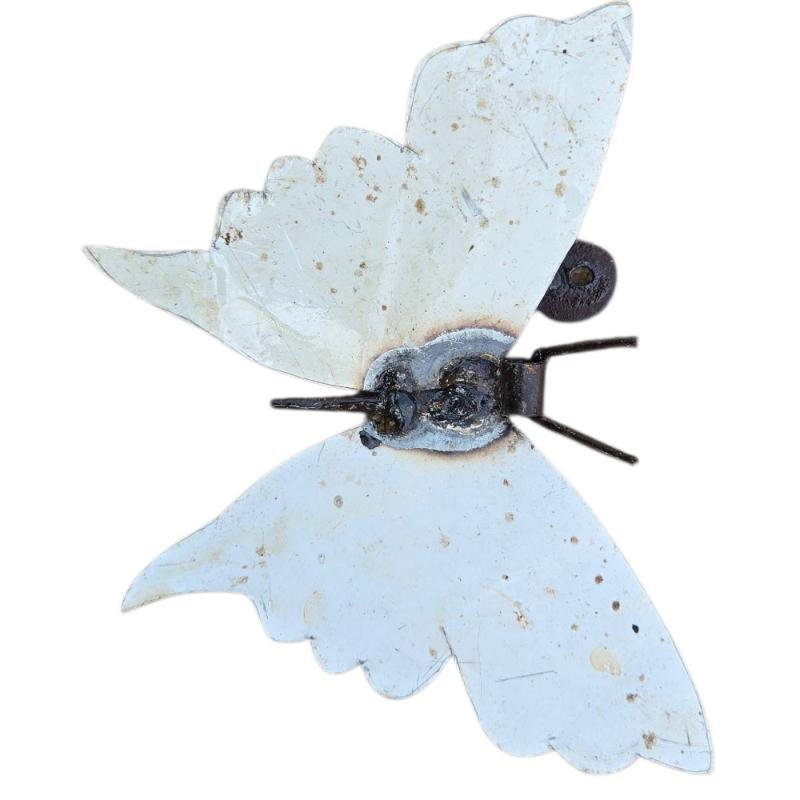 METALEN KLEINE WITTE VLINDER