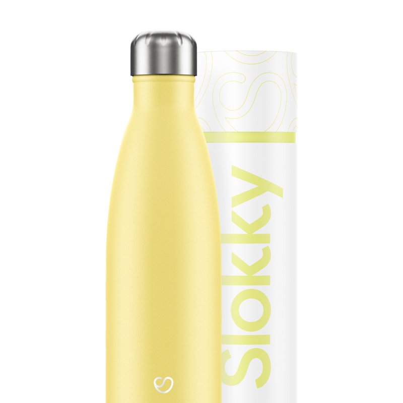 Slokky Pastel Yellow Bottle - 500ml