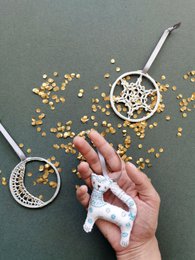 Sneleopard ornament