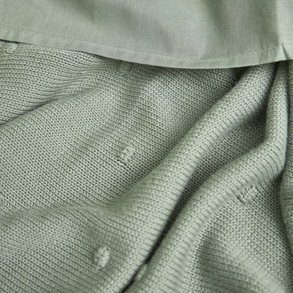 Deken Mini Knots Forest Green