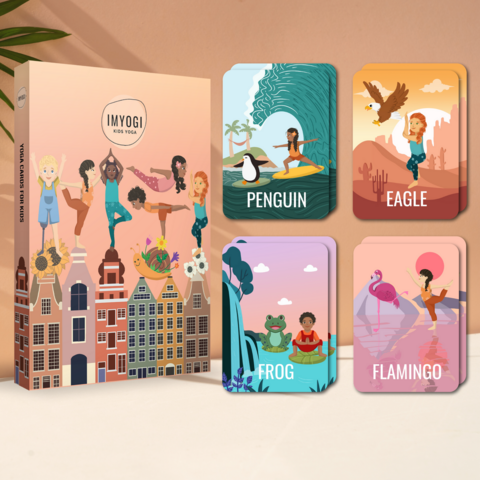 Yoga Cards for Kids - Christmas Gift