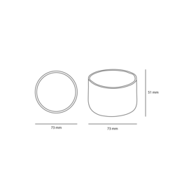 Multifunctional bowls "Green" (set of 3)