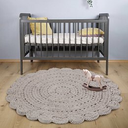 Alfombra infantil de ganchillo ALMA LIN