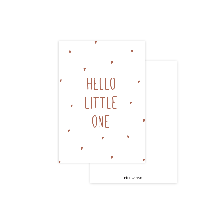 Kaartje | Hello little one