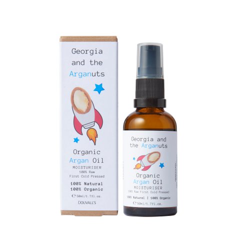 Georgia and the Arganuts Childrens Organic Argan Oil Moisturizer 50ml