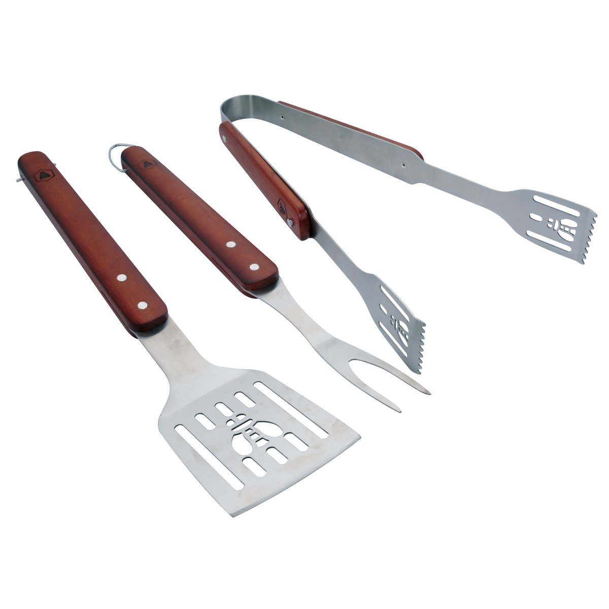 LG BBQ SET RUBBER WOOD 3 PCS