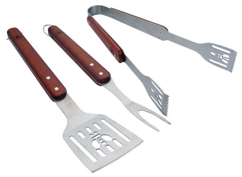 LG BBQ SET RUBBER WOOD 3 PCS