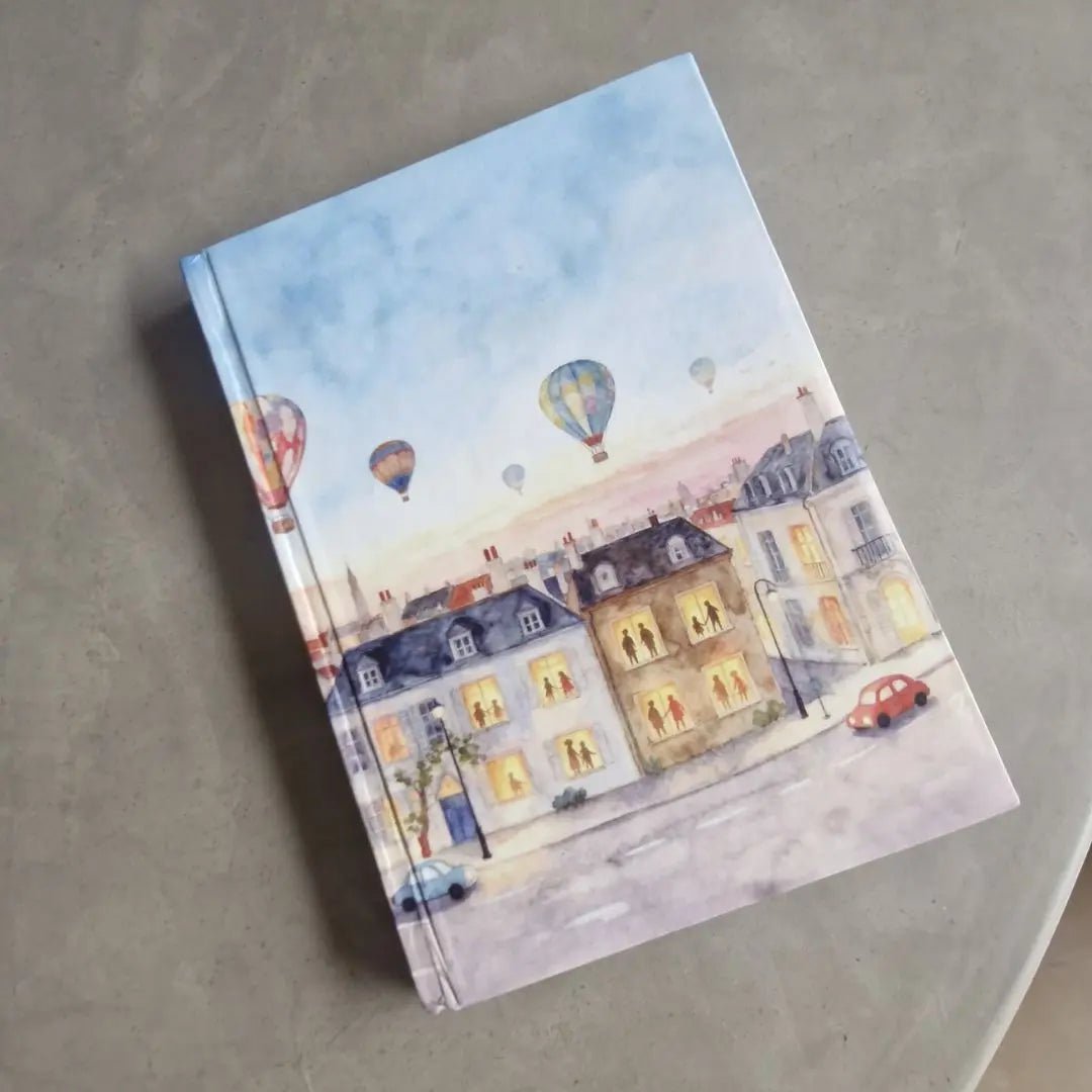 Notebook | Hardbound A5 Plain Pages Illustrated
