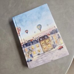 Notebook | Hardbound A5 Plain Pages Illustrated