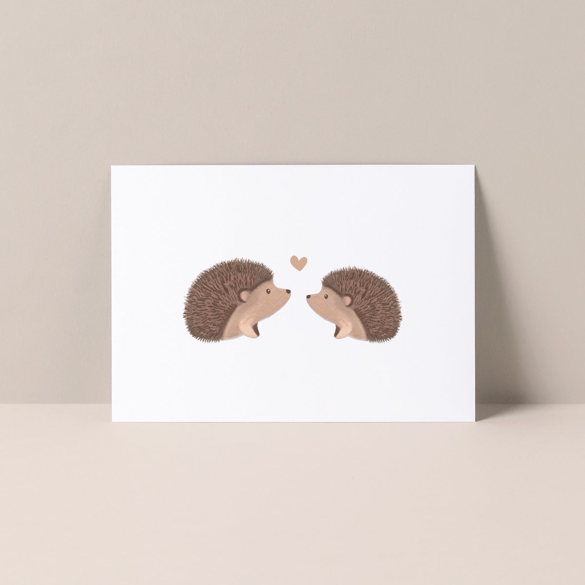 Postcard Hedgehogs