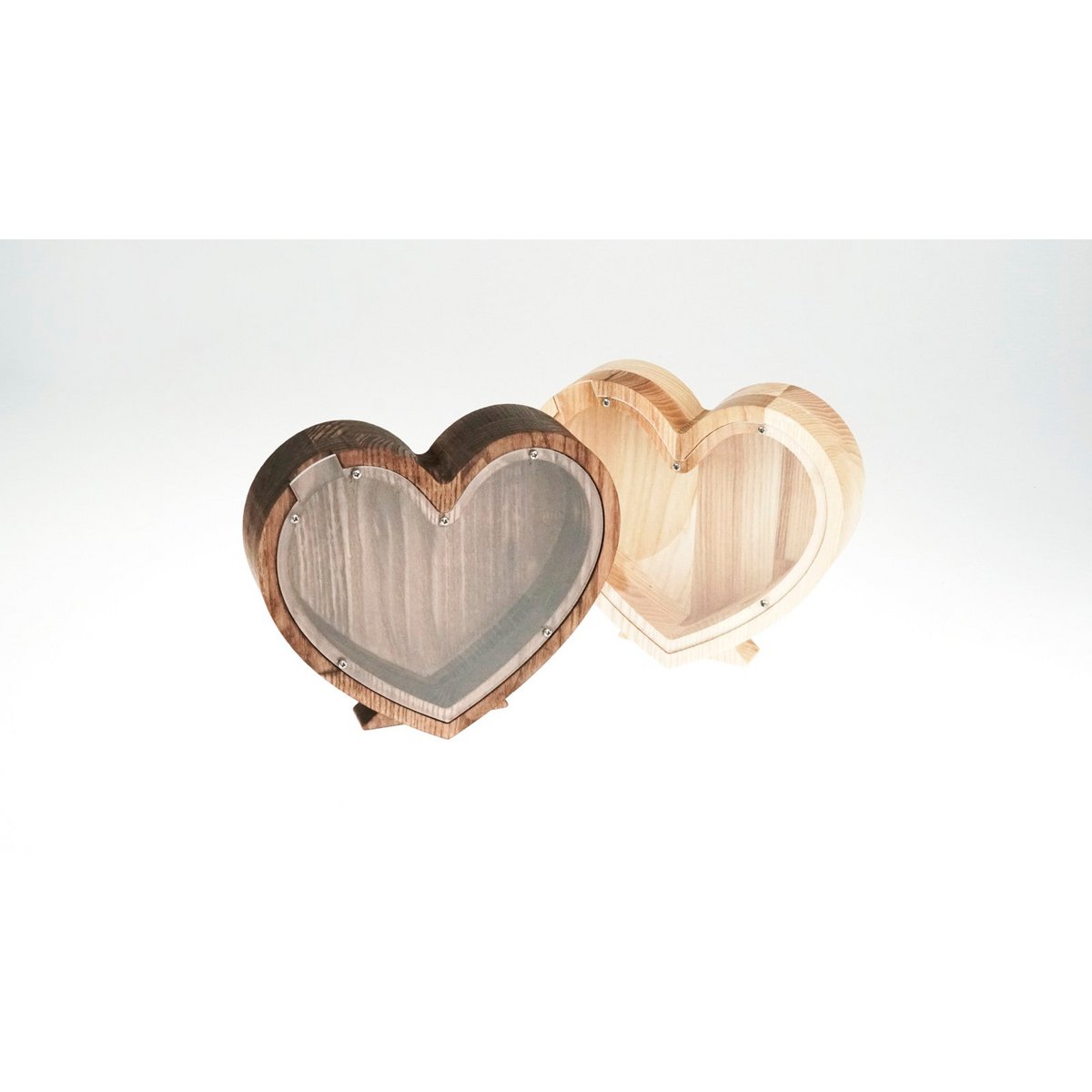 Sparschwein, Holz Sparschwein Herz