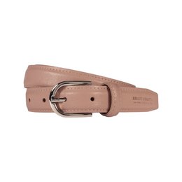 RB4016AU | In Italien hergestellter Damengürtel aus echtem Saffiano-Leder. Pulverfarbe