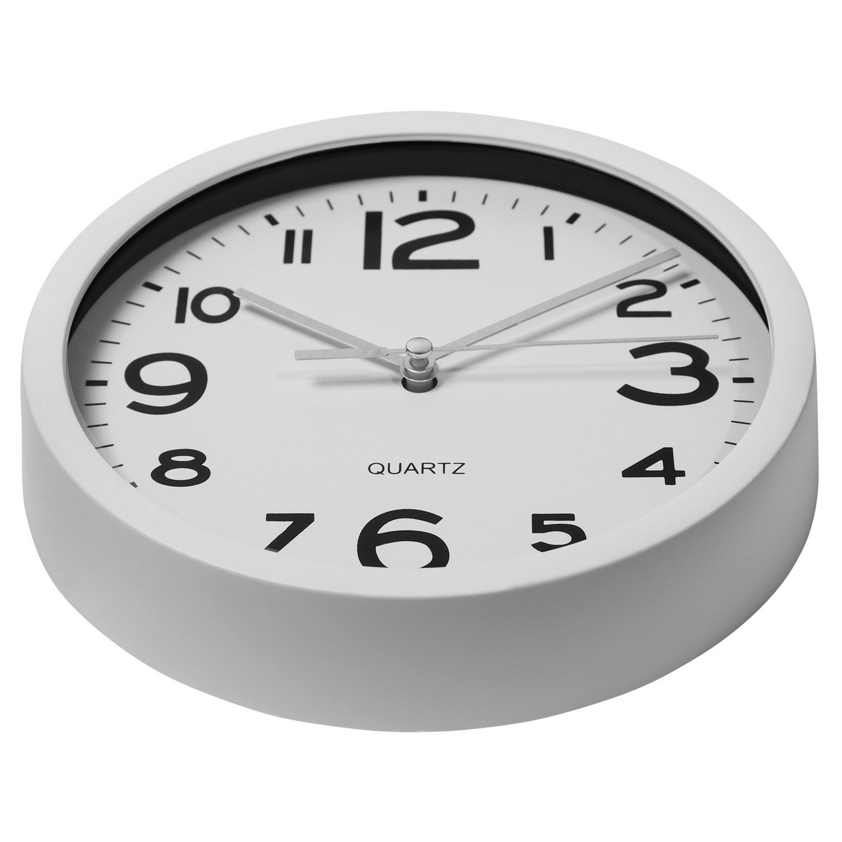 Wanduhr - Ø 17,7 cm, weiß