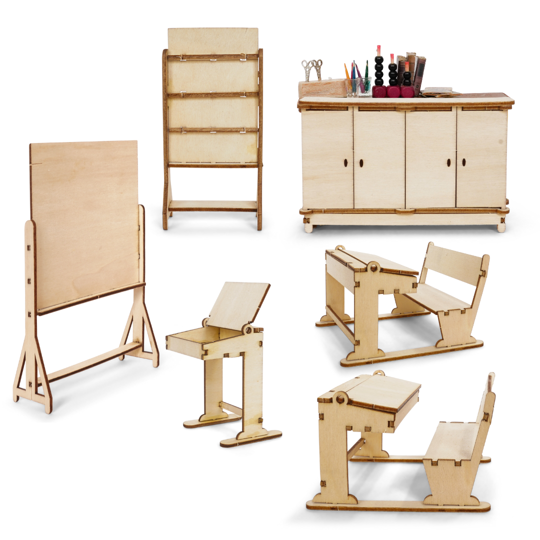 Mobiliario en kit - Aula - La Casa del Ratón