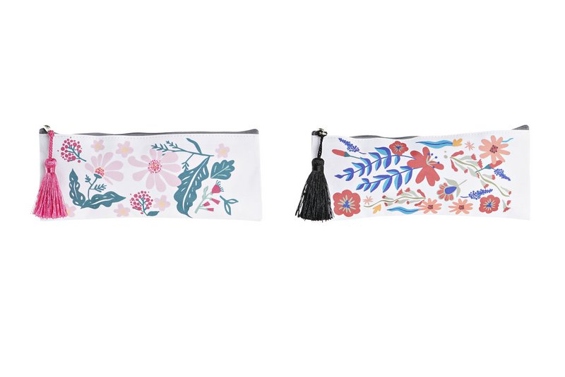 ESTUCHE NYLON POLYESTER 22,5 X 2,5X9 2 SURT. BO200425